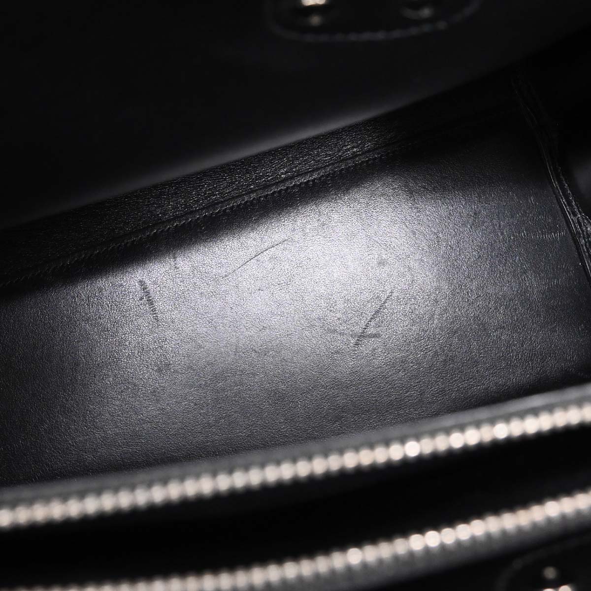 Saint Laurent * Black Python Sac de Jour 2way Shoulder Handbag