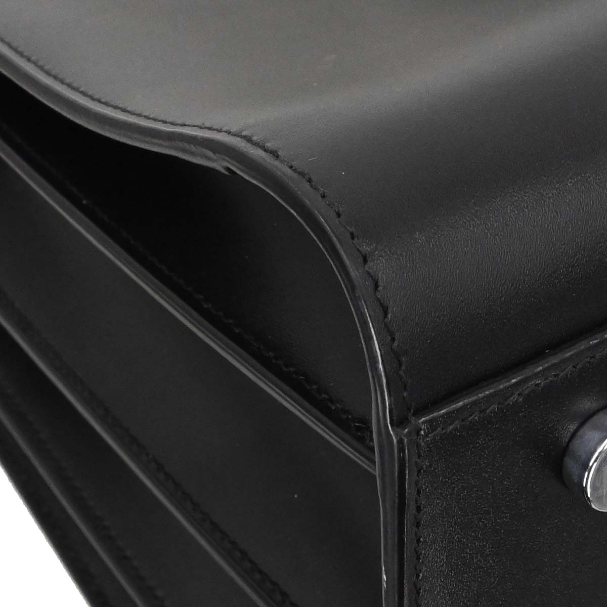 Saint Laurent * Black Python Sac de Jour 2way Shoulder Handbag