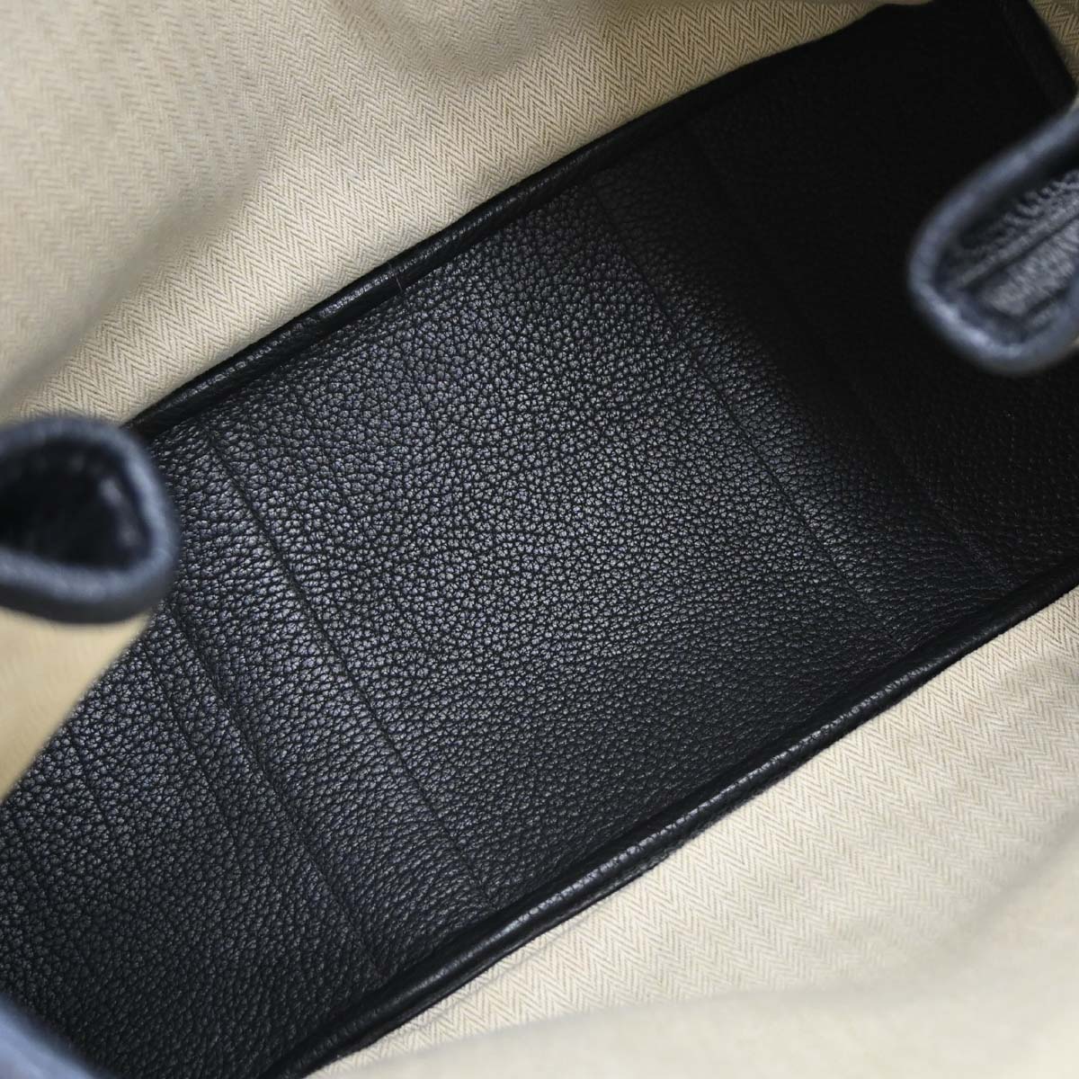 Hermes Black Negonda Garden Party 36 PM Tote Bag