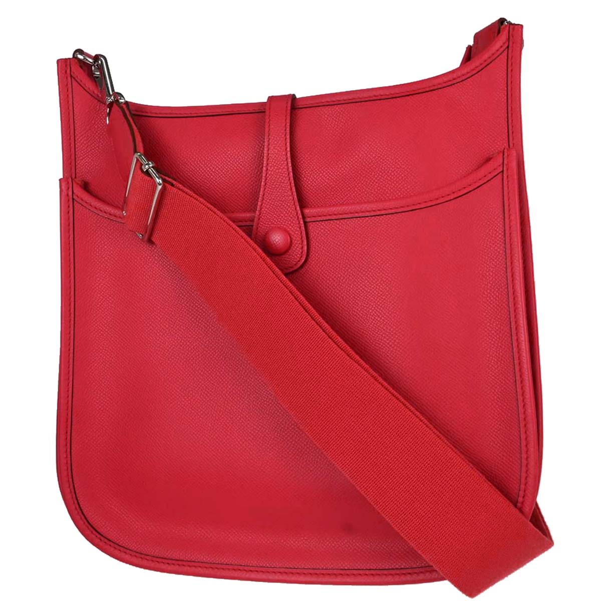 Hermes Bougainvillier Epsom Evelyne 3 29 PM Shoulder Bag