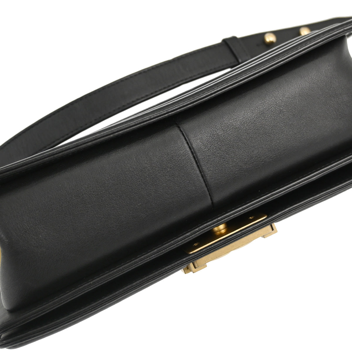 Boy Chanel 2018 Black Lambskin Medium Shoulder Bag