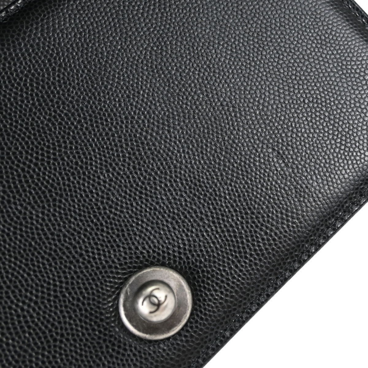 Boy Chanel 2019 Black Caviar Skin Small Chain Shoulder Bag
