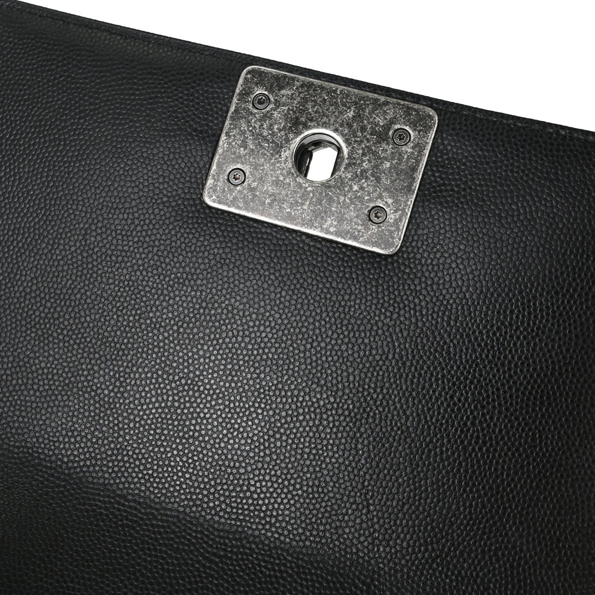 Boy Chanel 2018 Black Caviar Skin Small Chain Shoulder Bag
