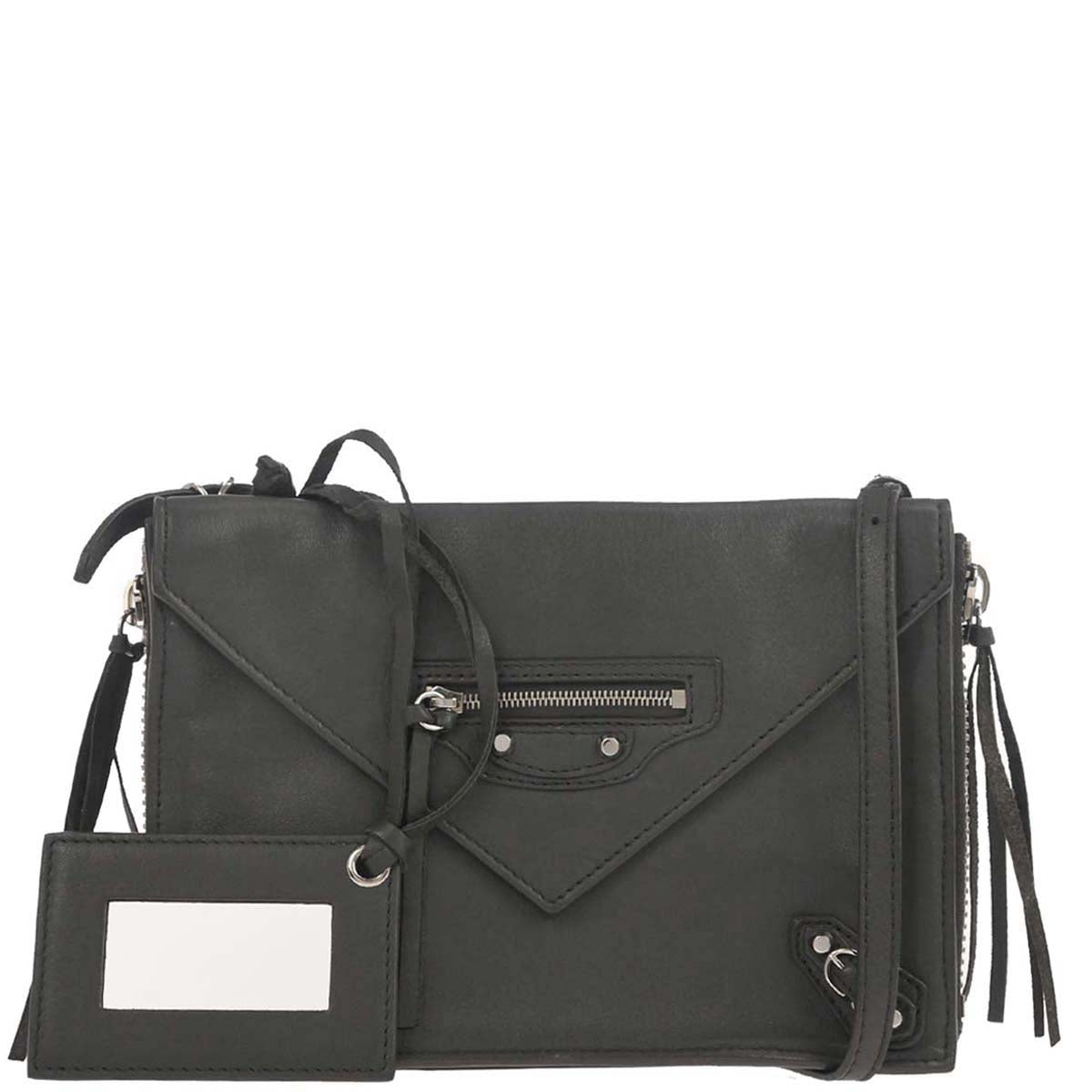 Balenciaga Gray Papier Triple XS Shoulder Bag