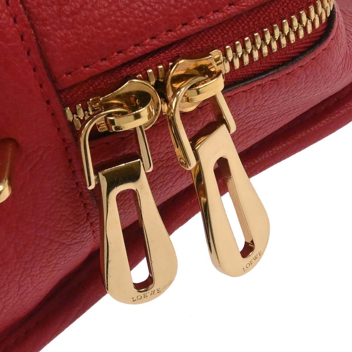 Loewe Red Amazona 28 Handbag