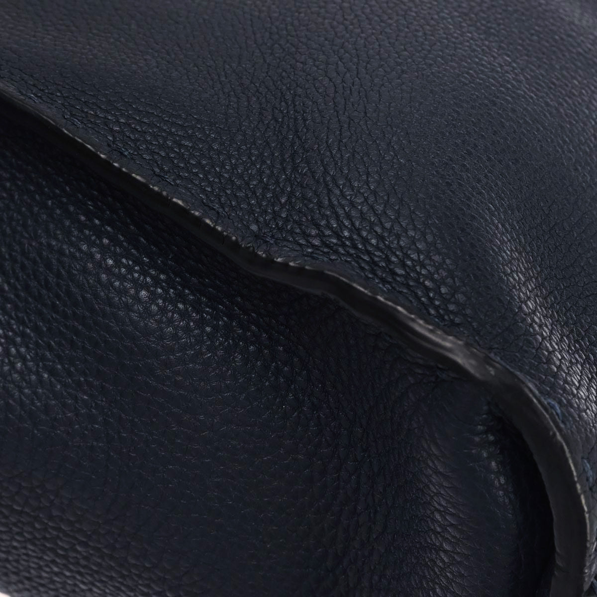 Fendi Navy Peekaboo Fit 2way Shoulder Handbag