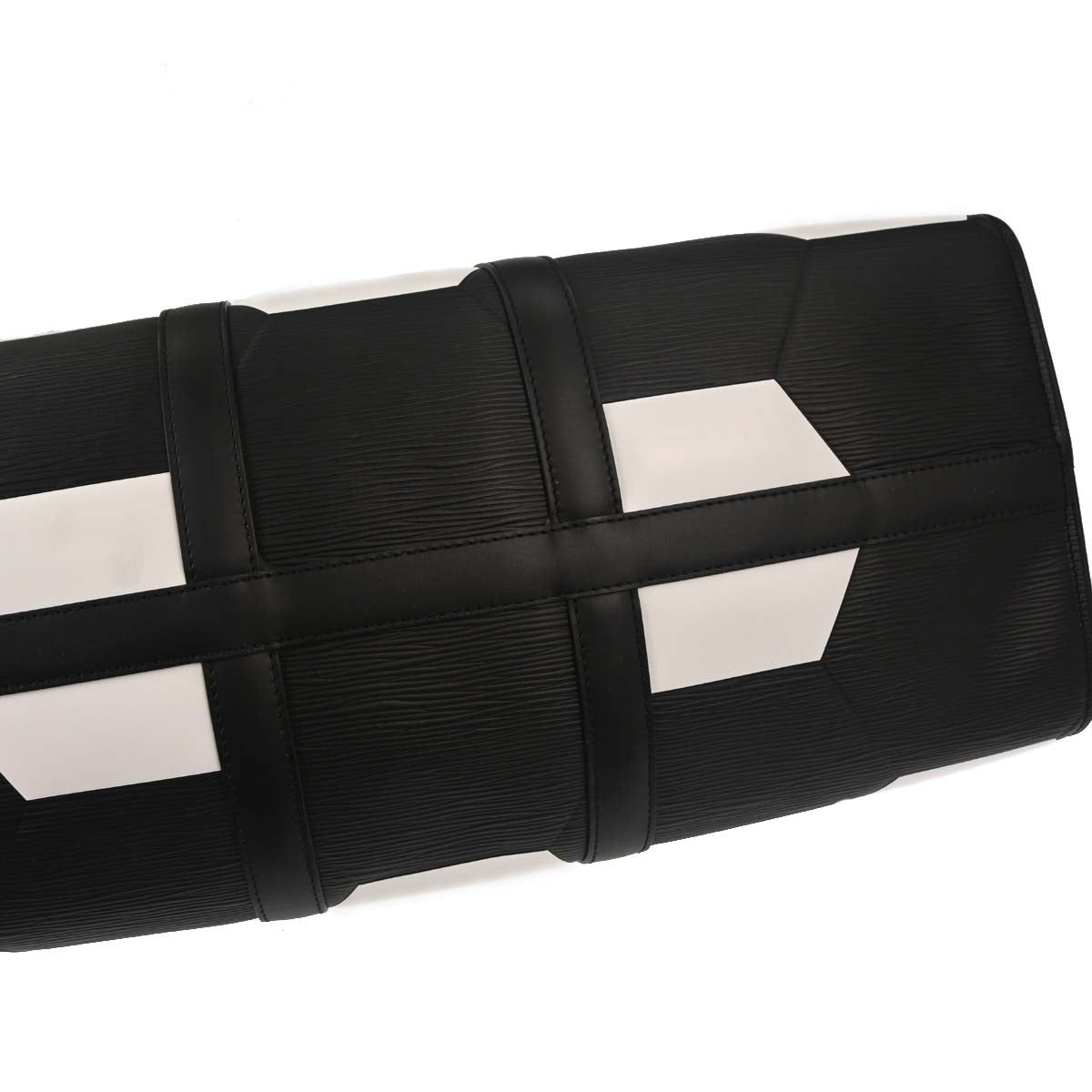 Louis Vuitton Black Epi Keepall Bandouliere 50 Shoulder Handbag M52187