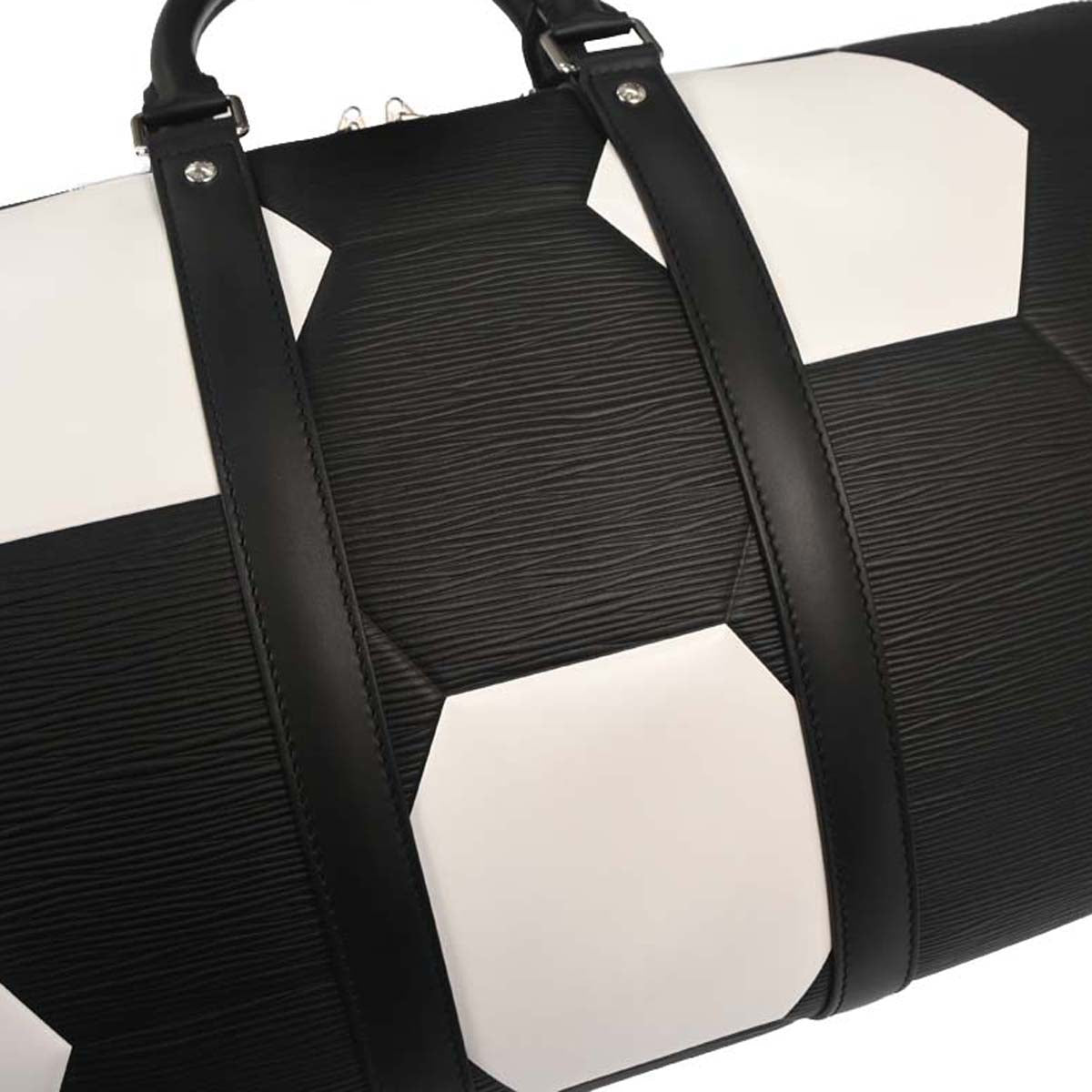 Louis Vuitton Black Epi Keepall Bandouliere 50 Shoulder Handbag M52187