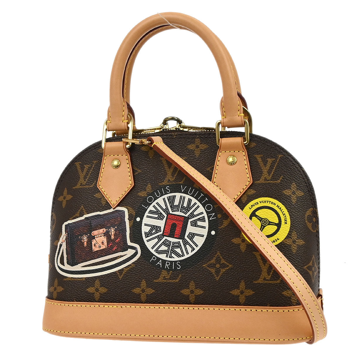 Louis Vuitton Monogram Alma BB World Tour Limited Shoulder Handbag M43230