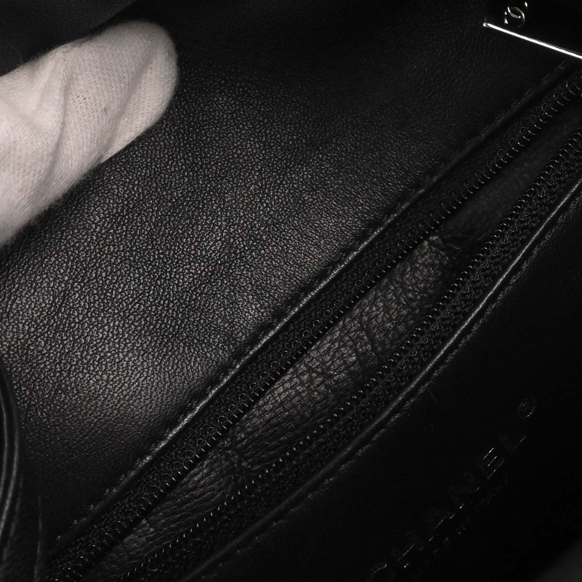 Chanel 2018 Gray Sequins Waterfall Backpack