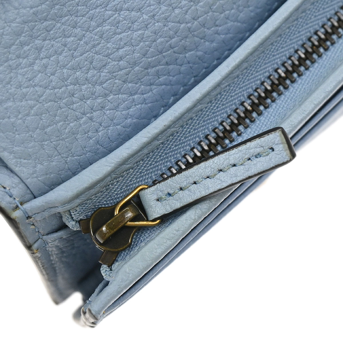 Gucci Light Blue Leather Wallet