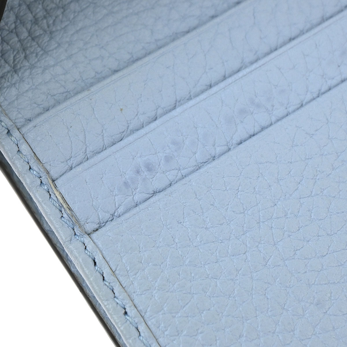 Gucci Light Blue Leather Wallet