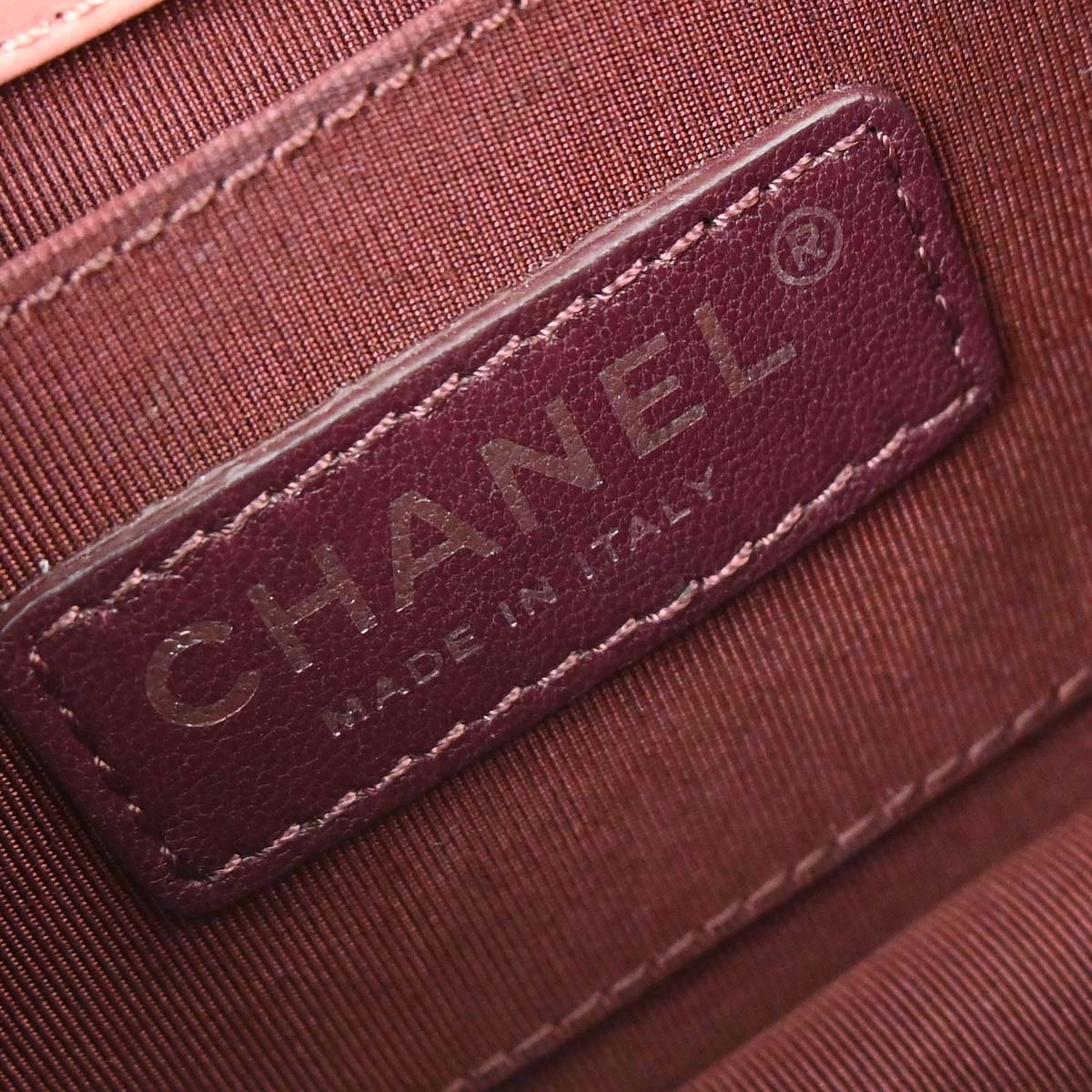 Chanel 2013-2014 Pink Lambskin Boy Brick Flap Bag Shoulder Bag